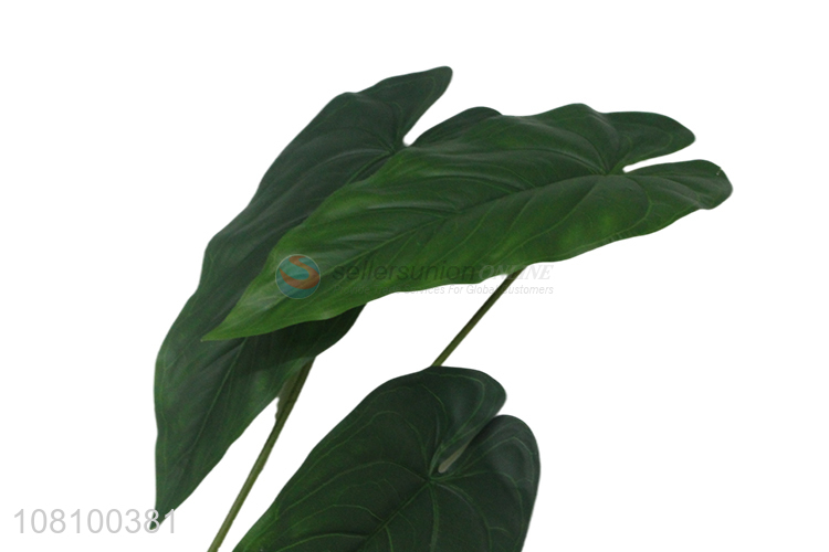 Yiwu wholesale green fake plants artificial plants for decoration