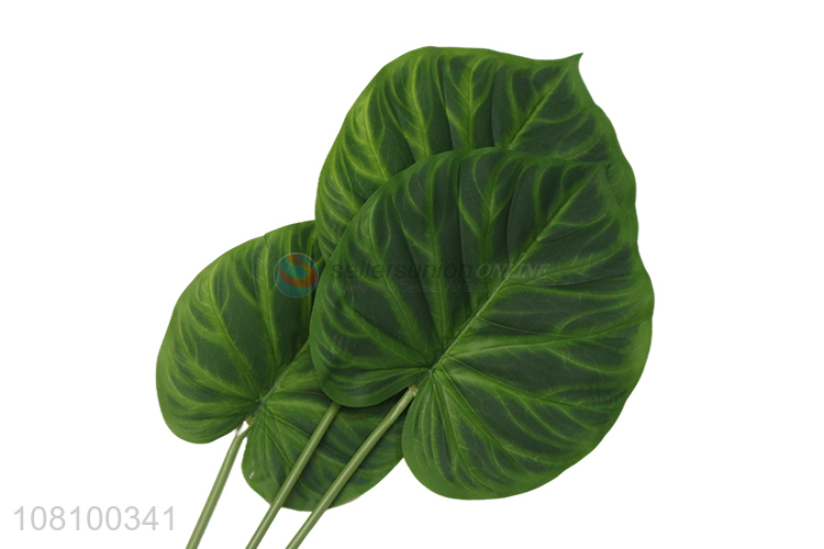 Good quality green leaves simulation plants for decoration