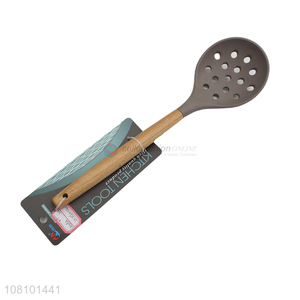 Good Quality Long Handle Strainer Spoon Slotted Ladle