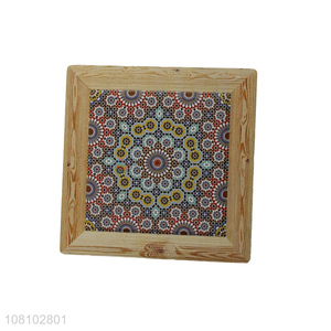 New arrival MDF coaster household kitchen bowl mat