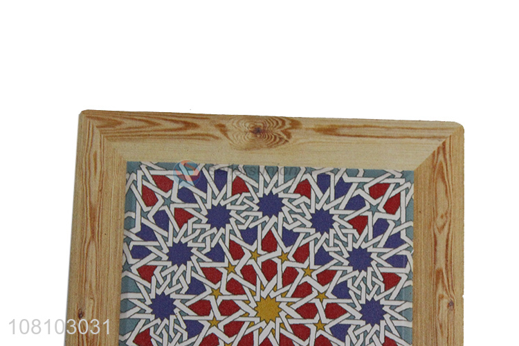 Good sale creative printed coaster home kitchen heat pad