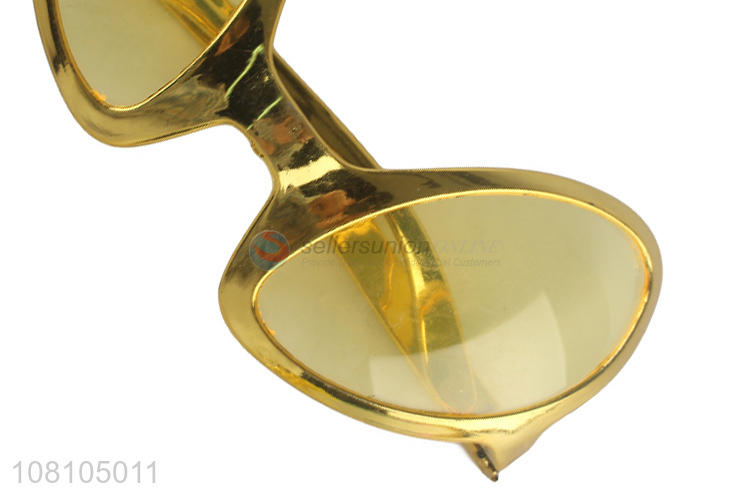 Latest imports gold party glasses sunglasses personalized glasses
