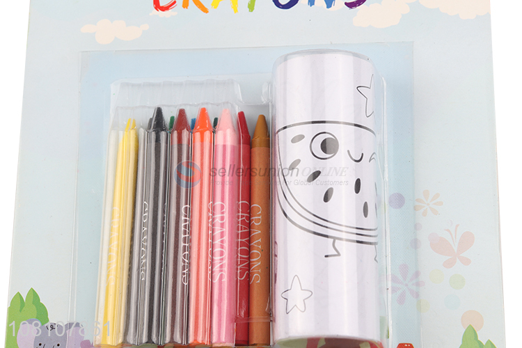 Popular products students stationery crayons set for sale