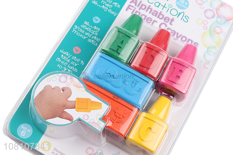 New arrival creative children alphabet finger crayon