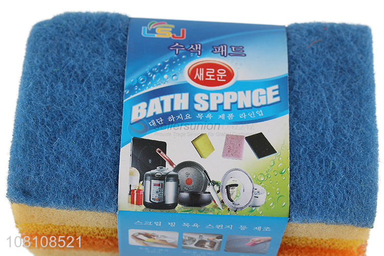 Cheap price home cleaning brush kitchen dishwashing sponge brush