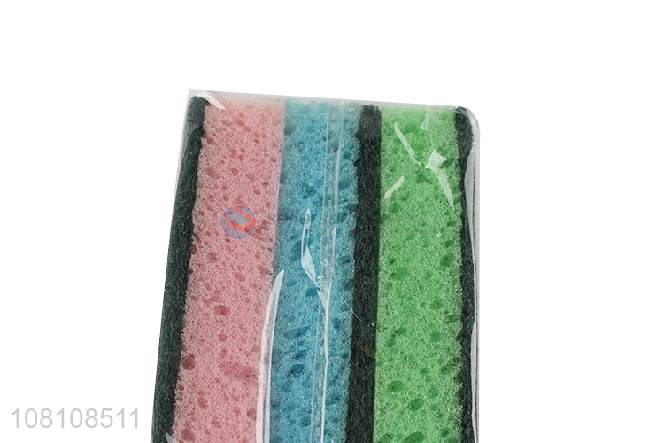 Good quality kitchen dishwashing brush cleaning sponge brush