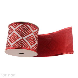 Custom Multipurpose Glitter Holiday Party Decorative Ribbons