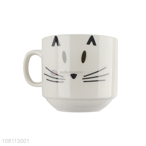 Good price creative cute ceramic mug drinking cup wholesale