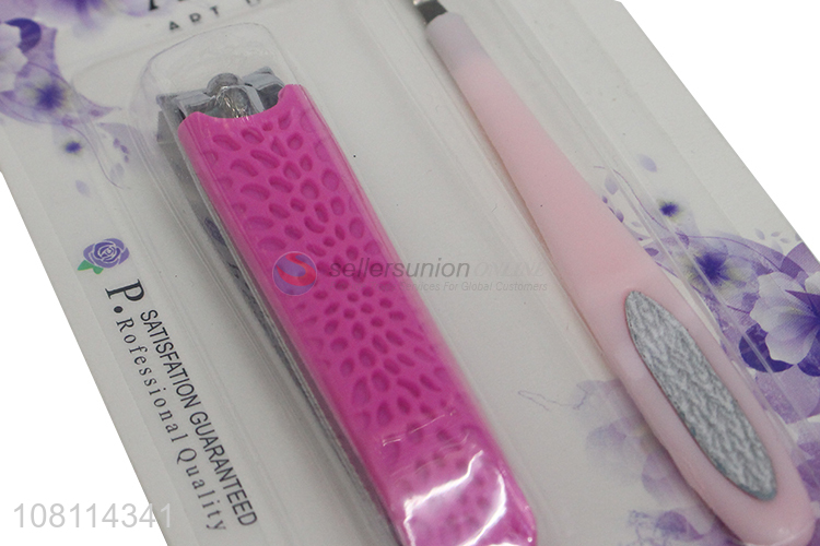 Best quality 2piece nail beauty tools nail clipper for sale