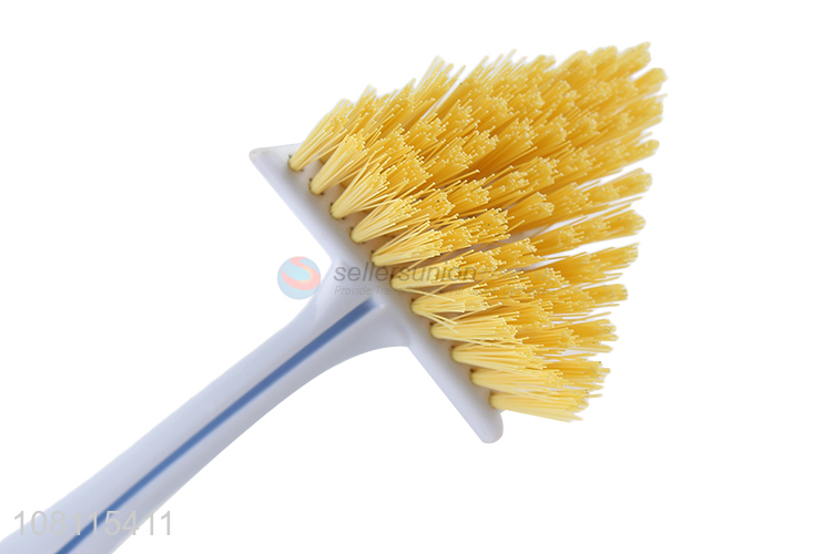 Online wholesale wooden handle plastic pot brush kitchen scrub brush