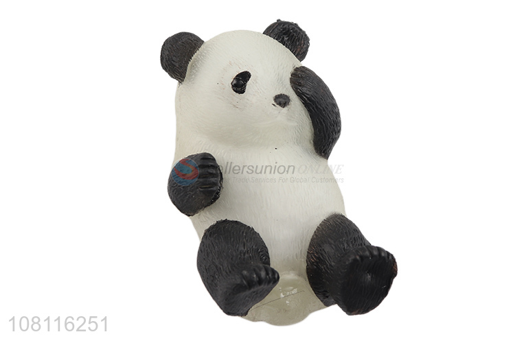 Hot Selling Cartoon TPR Panda Toy Soft Vent Toys