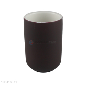 China wholesale reusable ceramic water cup mug for household