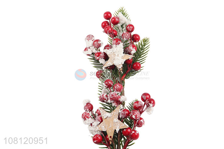 High quality simulation plant Christmas cuttings party decoration