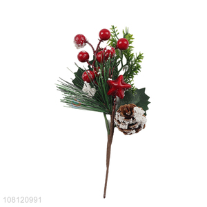 New arrival simulation red fruit flower winter home decoration