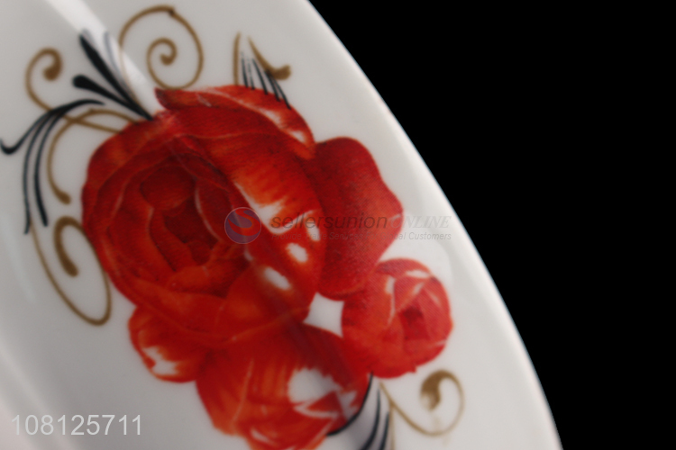 Wholesale delicate ceramic rice bowl ceramic salad bowl