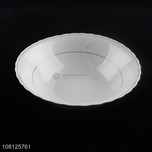 Yiwu market large ceramic soup bowl household dinnerware