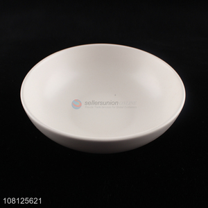 High quality blank porcelain ceramic soup serving bowl