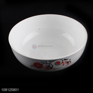 Low price enameled ceramic bowls porcelain dessert bowl
