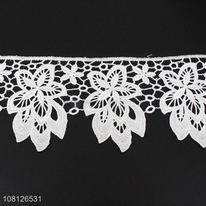 High quality polyester soft touch lace trim for clothing