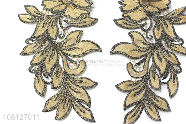 Online wholesale flower design garment accessories patch