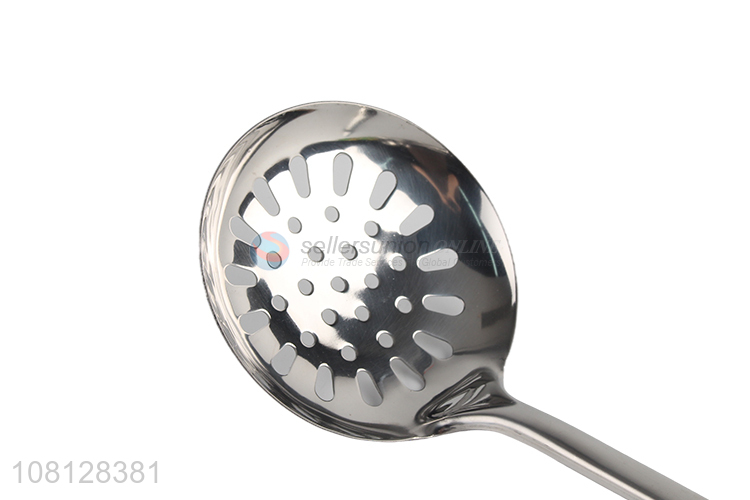 Good price stainless steel long handle colander wholesale