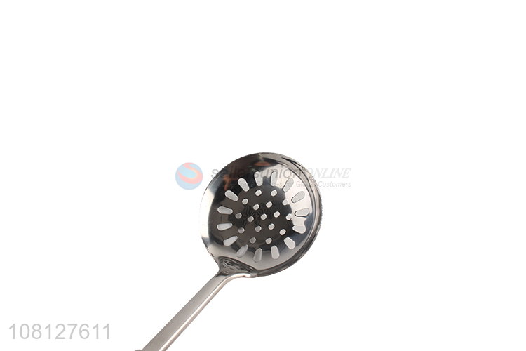 New products stainless steel spoon kitchen slotted ladle