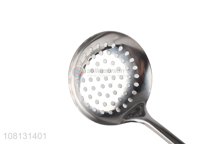 Wholesale Cooking Strainer Stainless Steel Slotted Ladle