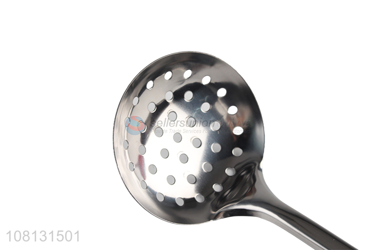 Wholesale Stainless Steel Slotted Ladle Food Strainer