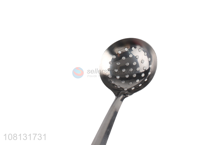 Wholesale Long Handle Stainless Steel Slotted Ladle