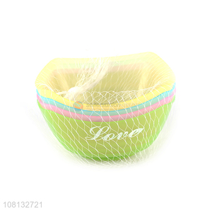 Low price household plastic rice bowl soup bowl for sale