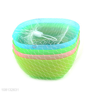 Factory price plastic food storage bowl with top quality