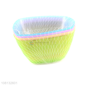 Best price plastic multicolor bowl tableware for household