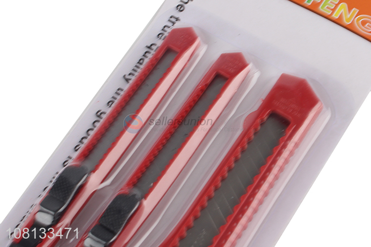 Low price 3pieces hand tools hardware knives set for sale