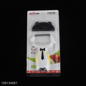 Top sale cartoon stainless steel peeler portable peelers