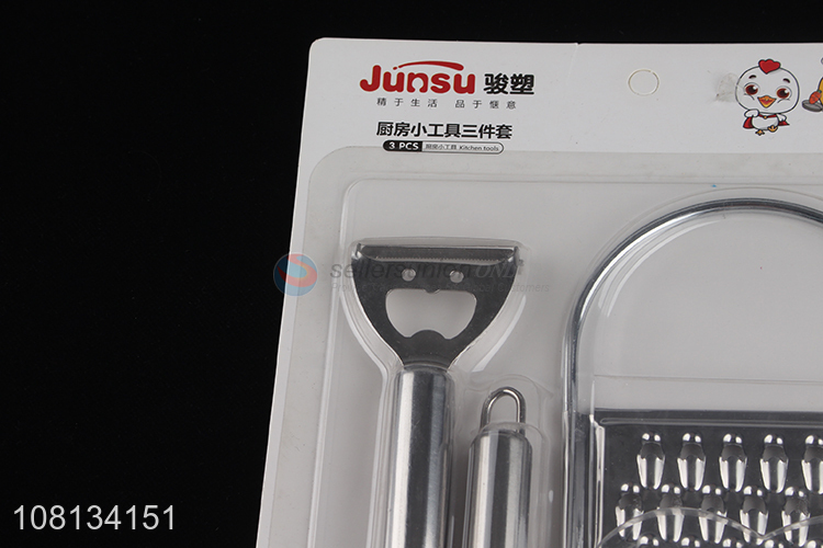 Factory direct sale silver stainless steel kitchen gadgets