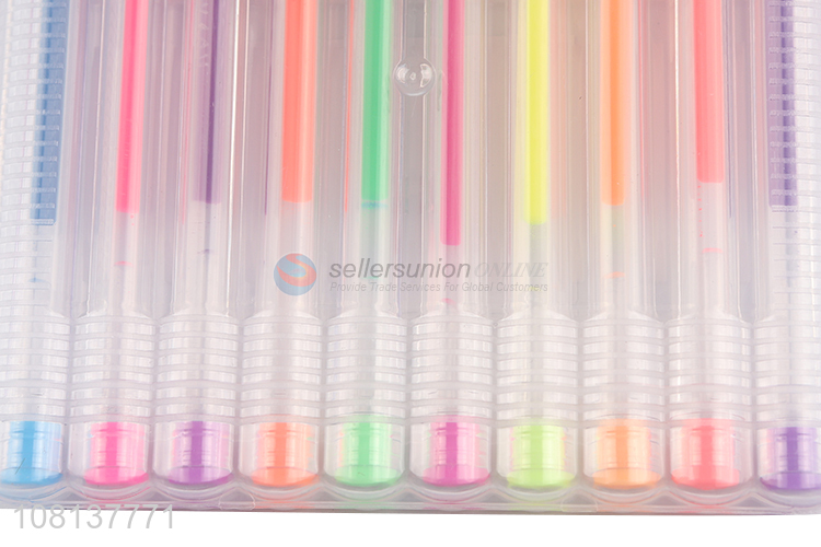 New arrival multicolor students stationery gel pens