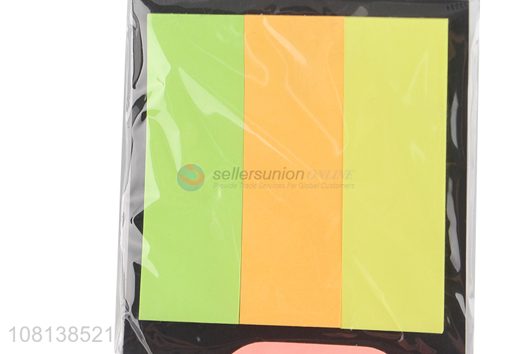 Low price strong adhesive cute sticky notes for school