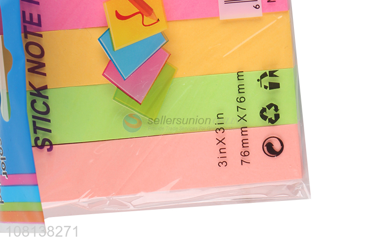 Popular product strong adhesive sticky notes for school