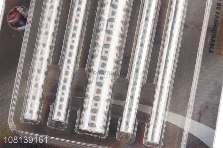 Hot selling plastic eyeshadow brush ladies beauty brush set
