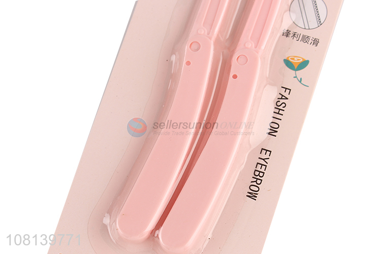 Newest Products Eyebrow Trimmer Fold Eyebrow Knife for Girls