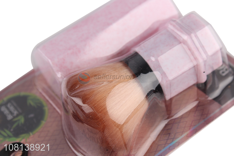 Factory direct sale pink plastic makeup brush
