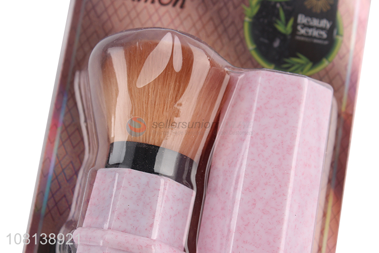 Factory direct sale pink plastic makeup brush