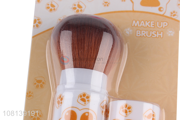 Yiwu wholesale creative cartoon telescopic makeup brush