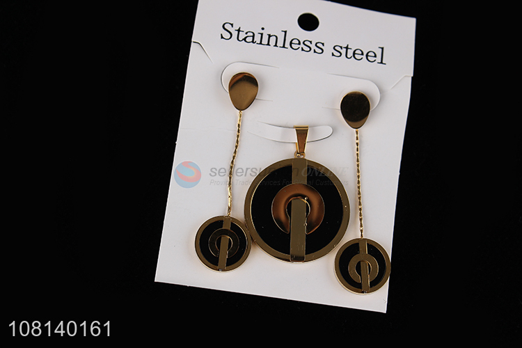 Wholesale from china stainless steel decorative ear studs set