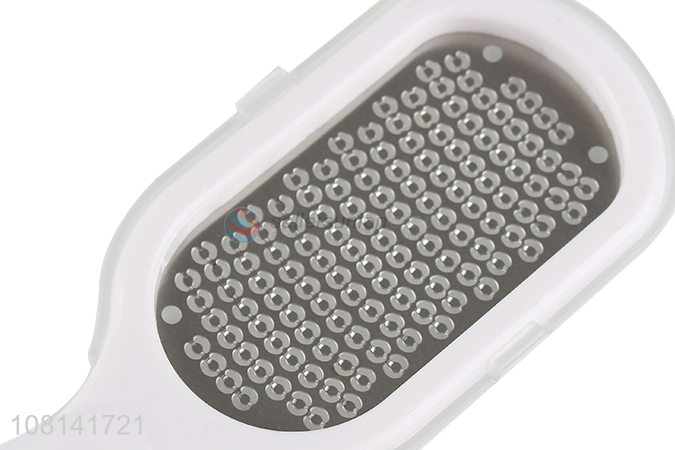 Good quality stainless steel foot scrubber foot file callus remover