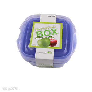 Factory price plastic durable preservation box for food