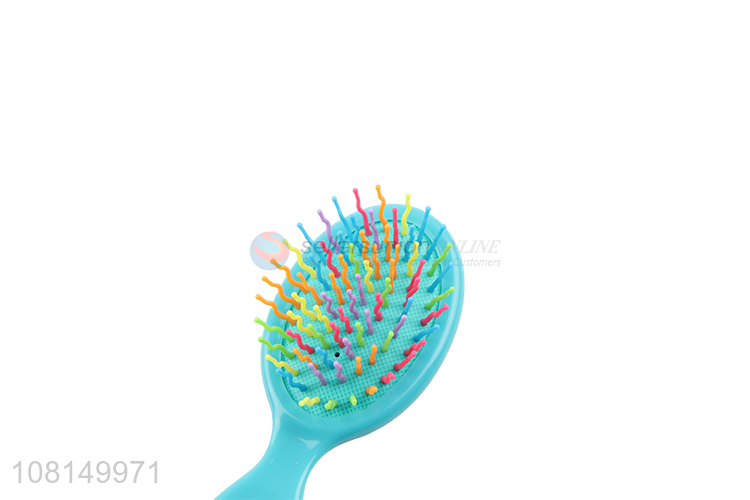 Top Quality Plastic Hair Comb Fashion Paddle Brush For Curly Hair