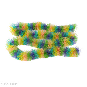 New arrival color tinsel festival party decoration