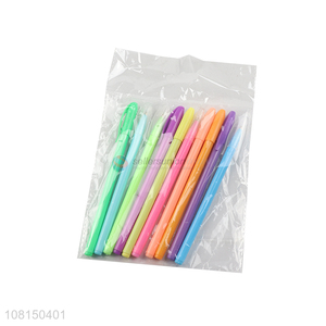 Good Quality 10 Pieces Gel Pen Fashion Neutral Pen Set