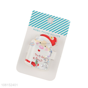 Wholesale Creative Santa Claus Folding Mobile Phone Holder